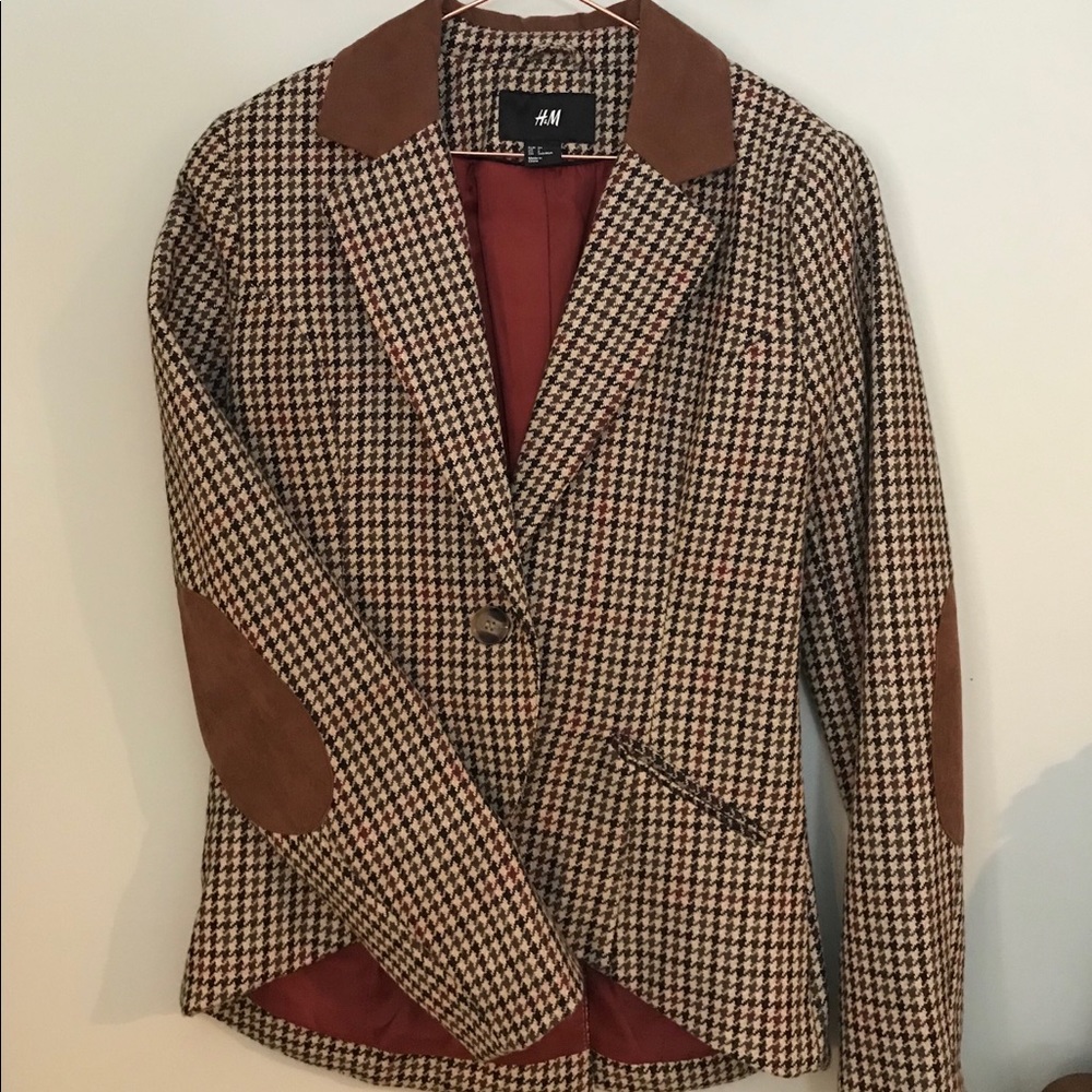 Houndstooth Riding Blazer